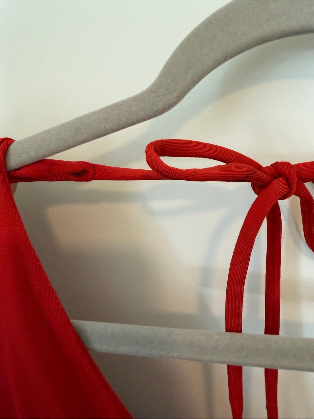 Oh Polly Red Halter Cowl Neck Bodycon Dress - Picture 4 of 9
